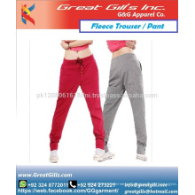 Narrow bottom fleece trouser for women fashion wear pant for ladies and girls